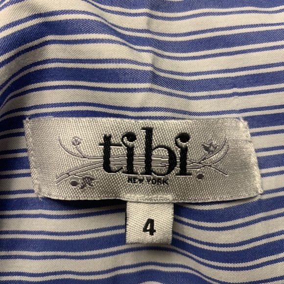 Blue striped Tibi Dress. - Picture 5 of 5